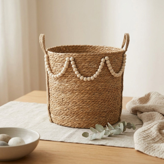 Straw Basket Set 3 Pcs